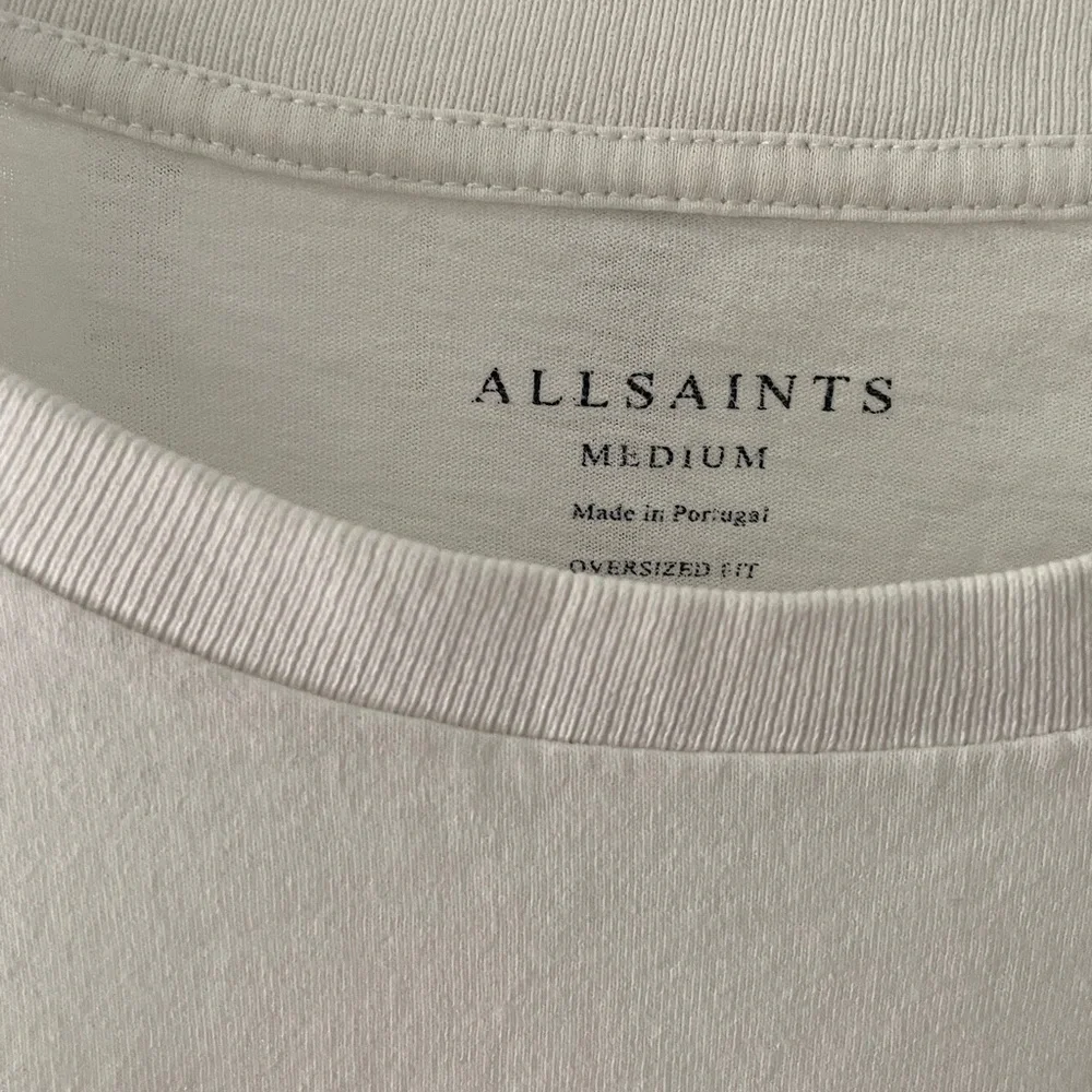All Saints white Medium guys tee - Picture 3 of 4
